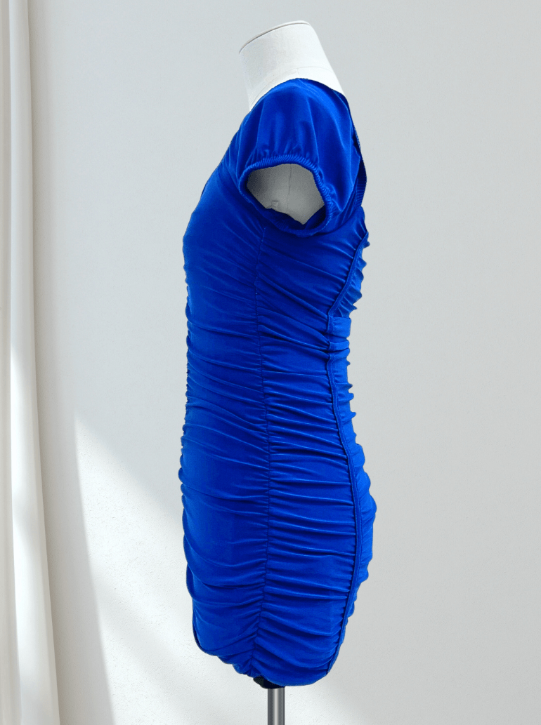 Cheryl Kids Amelia Ruched Body & Cap Sleeve Party Dresses - NorthGirls