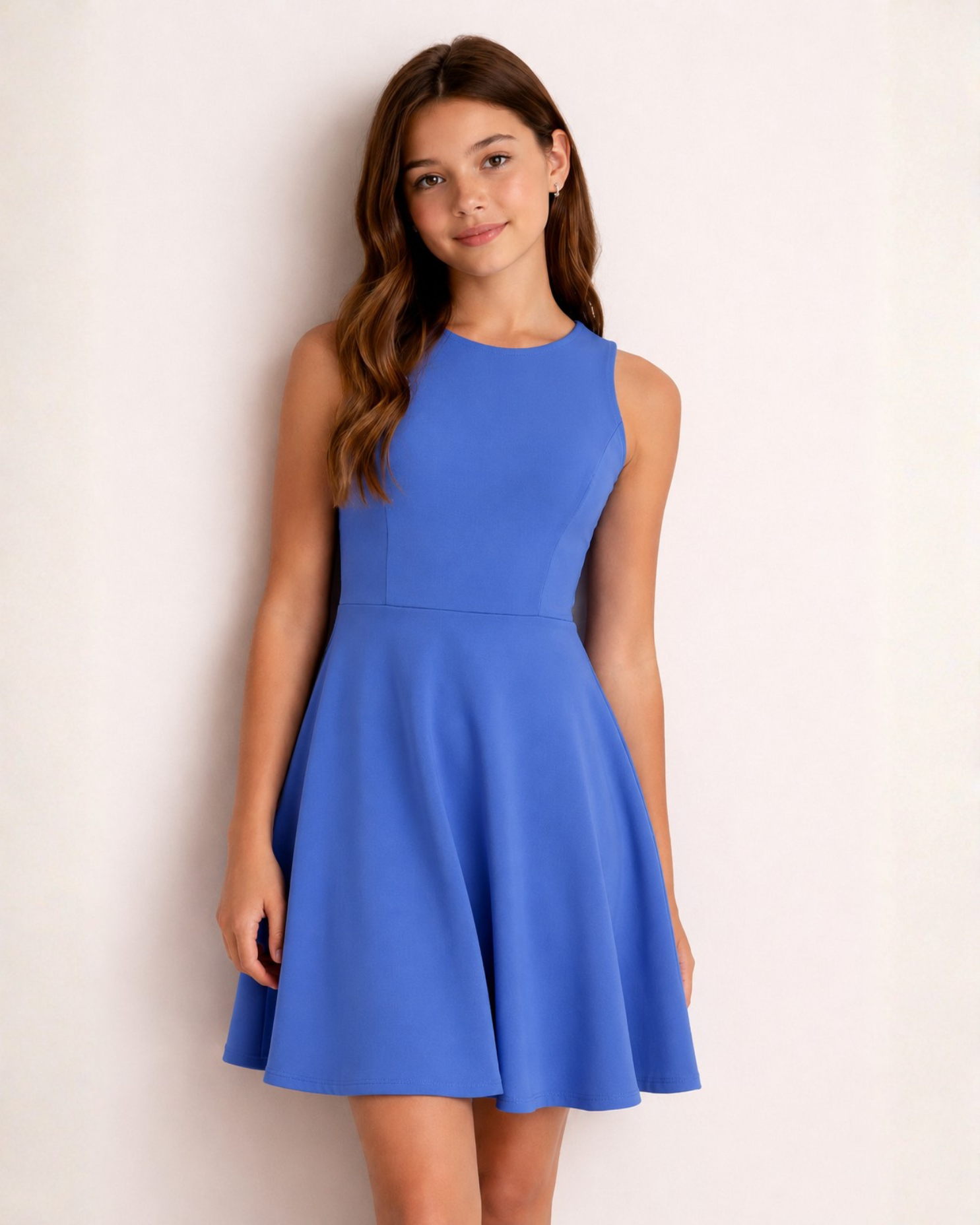dear daisy NANCY Sleeveless Racerback Dress