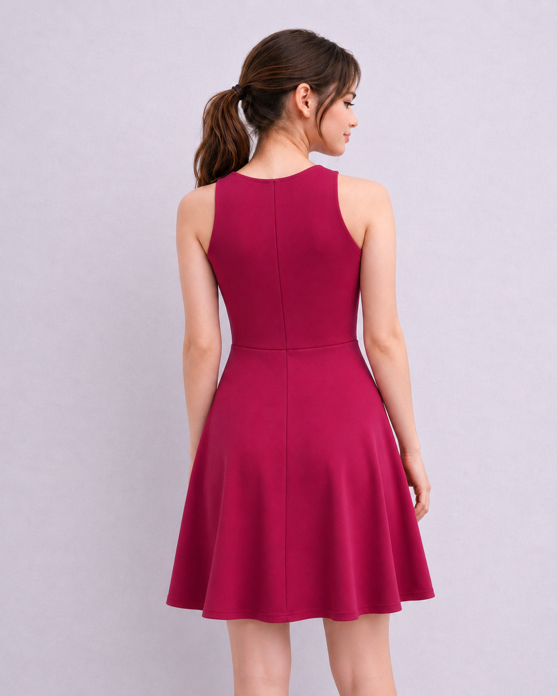 dear daisy NANCY Sleeveless Racerback Dress