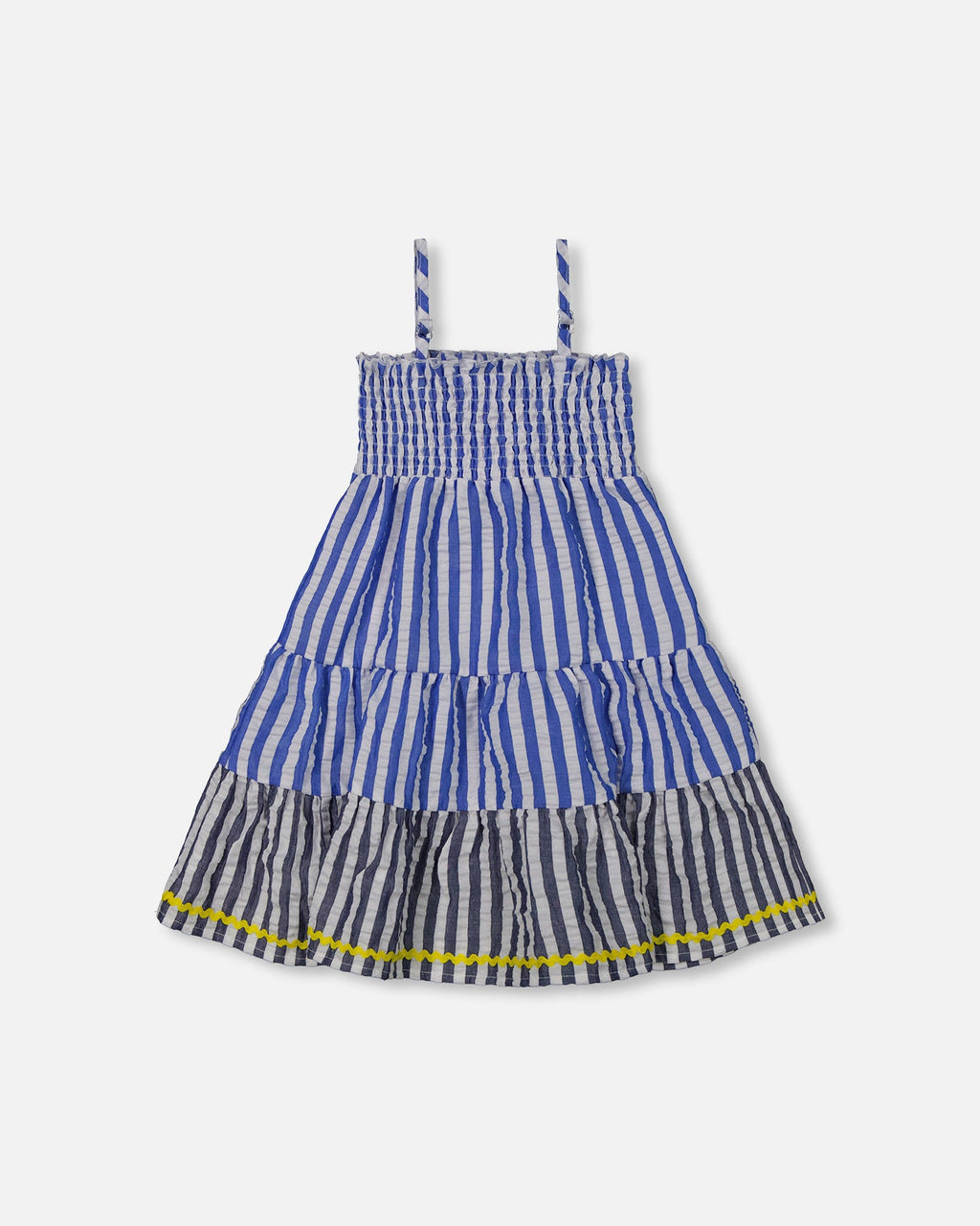 Deux Par Deux Girls Smocked Peasant Dress_ G30G86 - NorthGirls