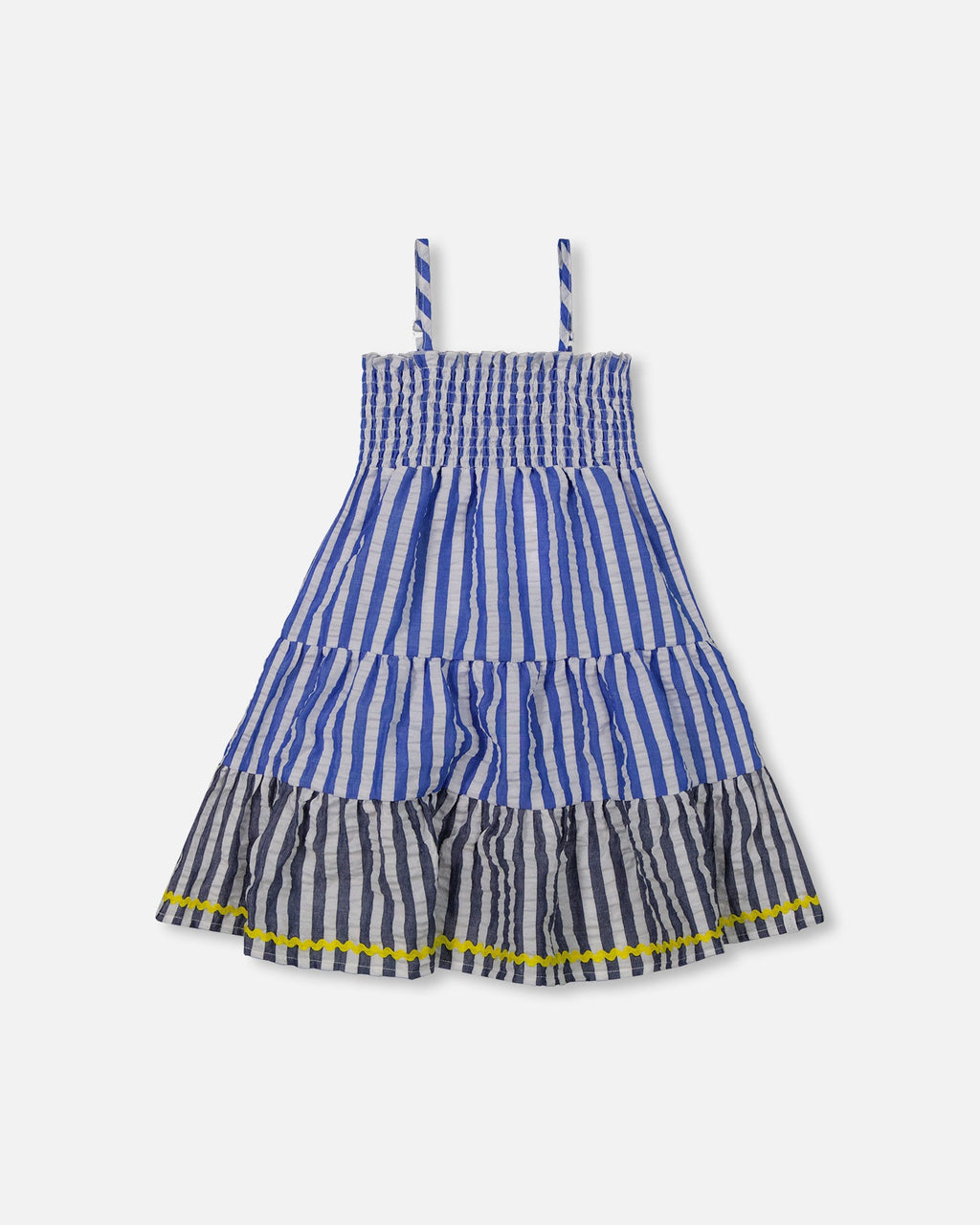 Deux Par Deux Girls Smocked Peasant Dress_ G30G86 - NorthGirls