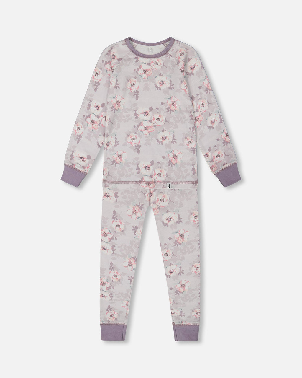 Deux Par Deux Girls Two Piece Pajama Set_ G30PG15 - NorthGirls