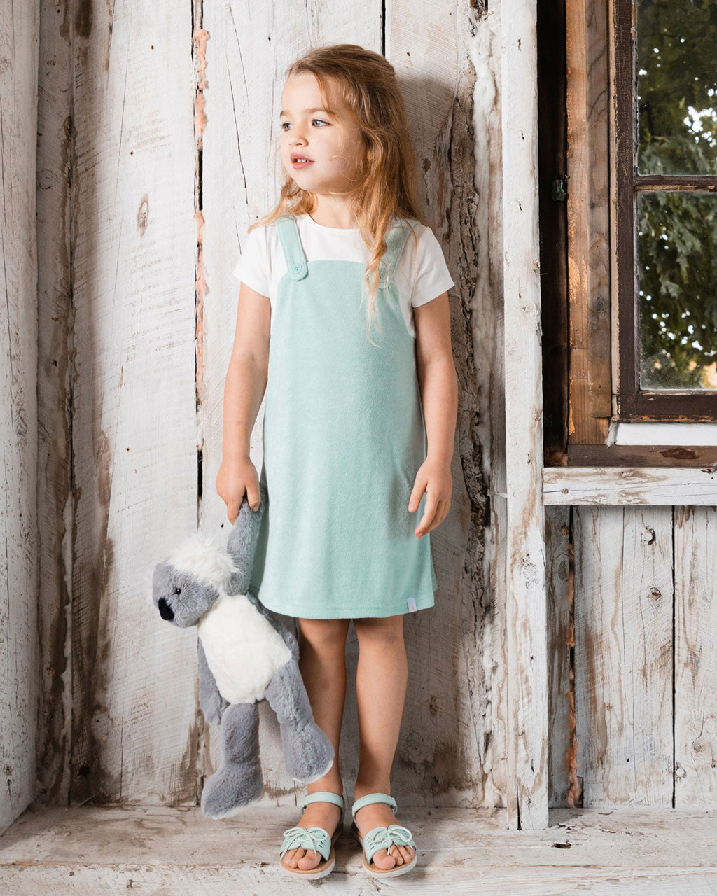 Deux Par Deux Terry Cloth Dress_ G30F89 - NorthGirls