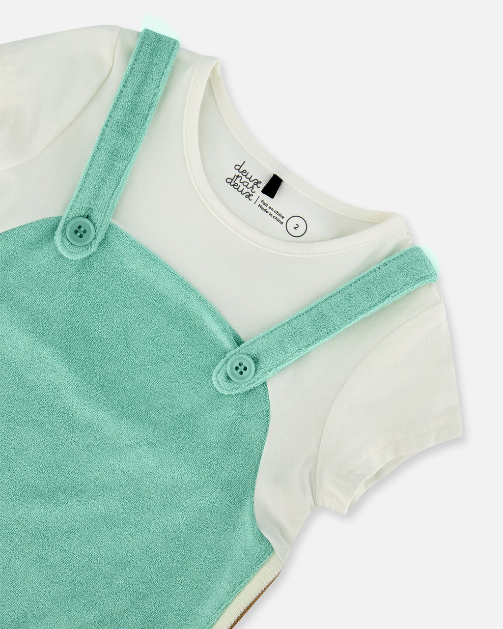 Deux Par Deux Terry Cloth Dress_ G30F89 - NorthGirls