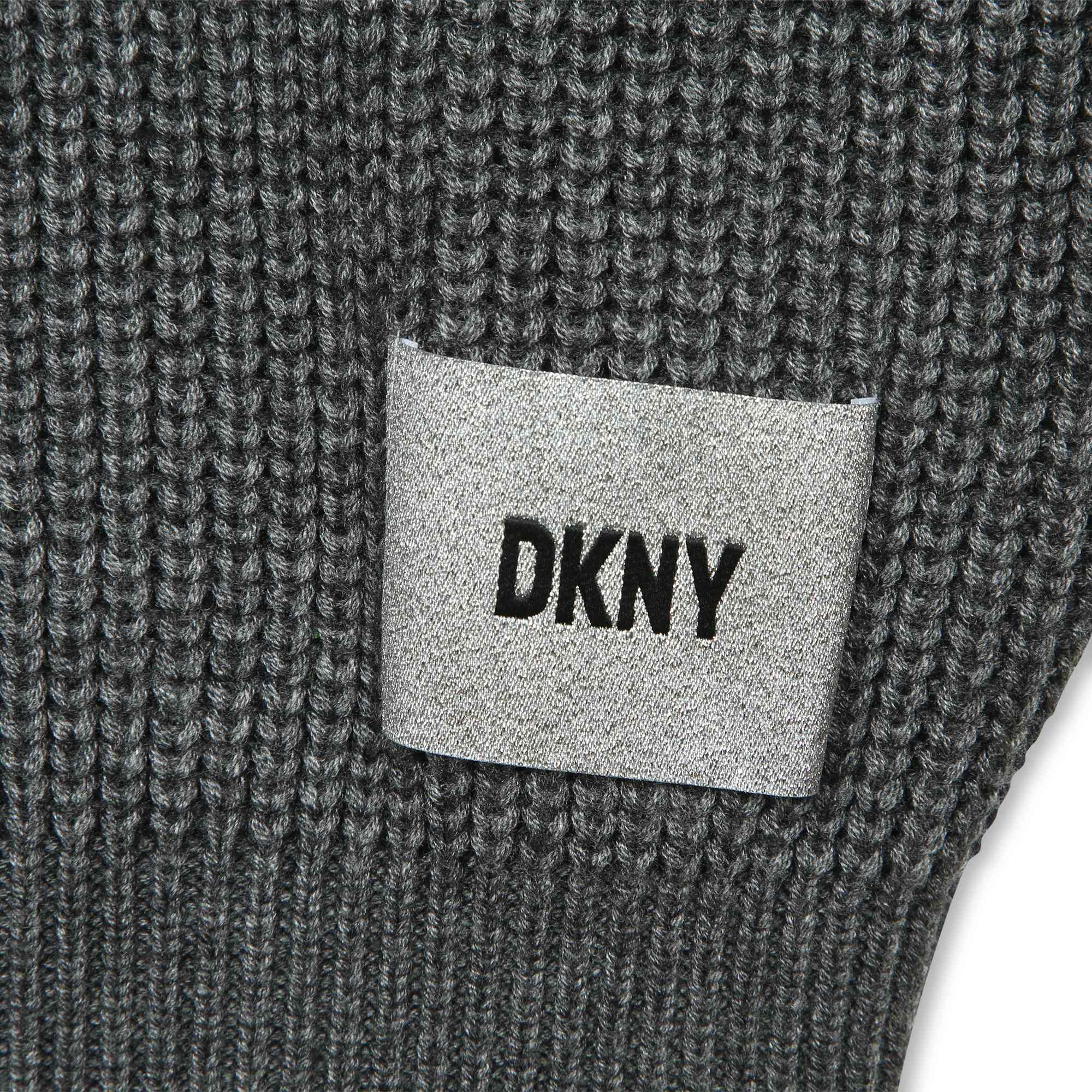 DKNY Junior Grey Knit Sweater Top _D35T11 - A64 - NorthGirls