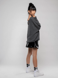 DKNY Junior Grey Knit Sweater Top _D35T11 - A64 - NorthGirls
