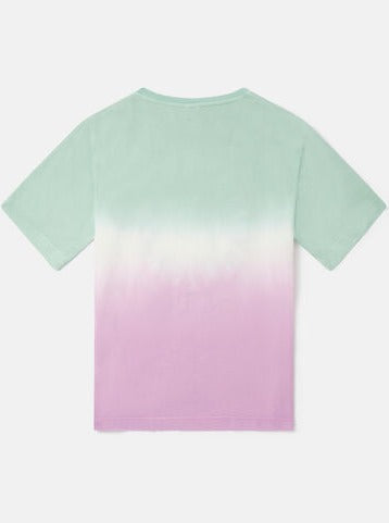 Stella McCartney Multi Colored Tie Dye T-shirt W/ Logo Disk Print _TU8A91-Z0434-999