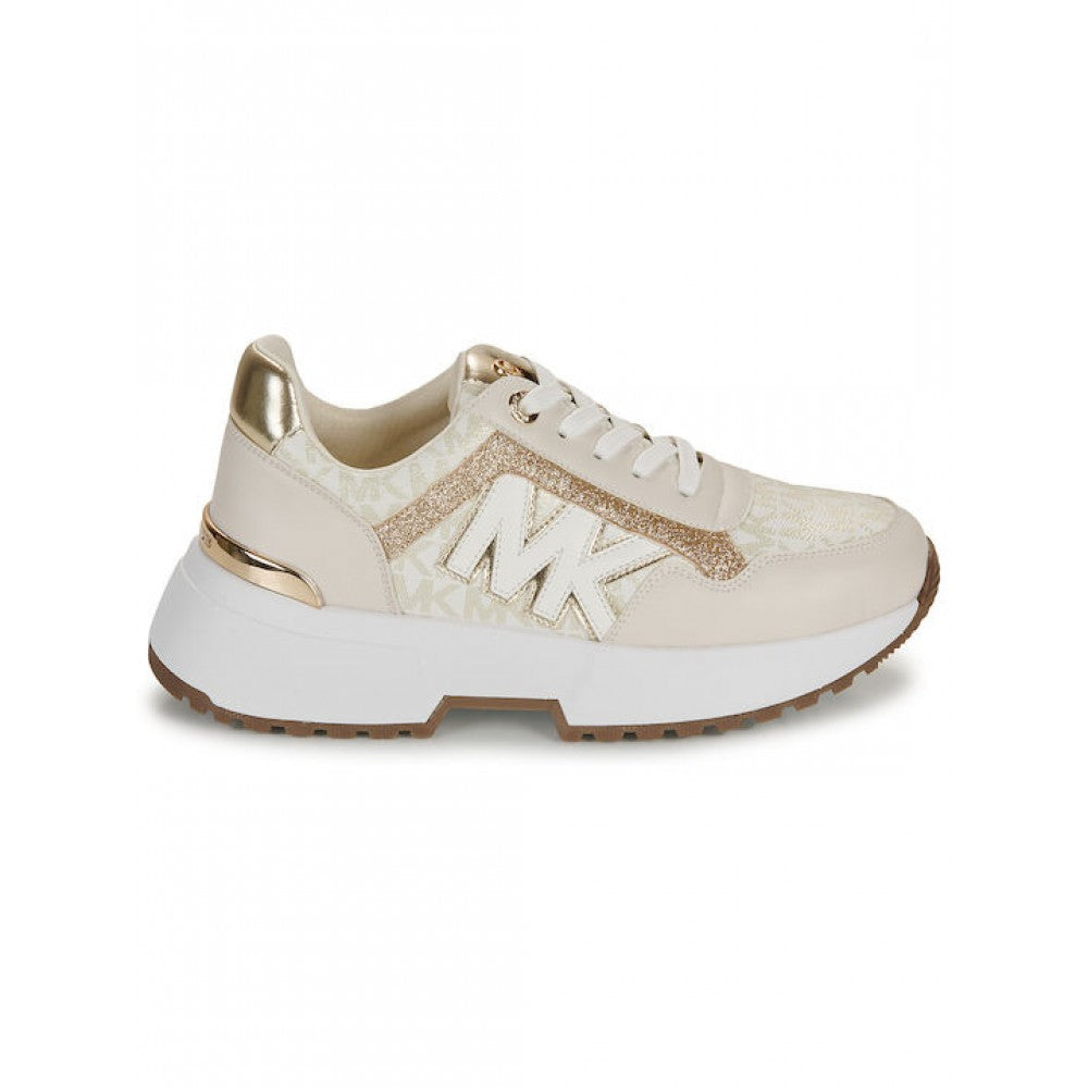 Michael Kors White Cosmo Maddy Sneakers_ MK100899C
