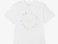 Girl Multicolor Logo Dot Print T-Shirt - NorthGirls