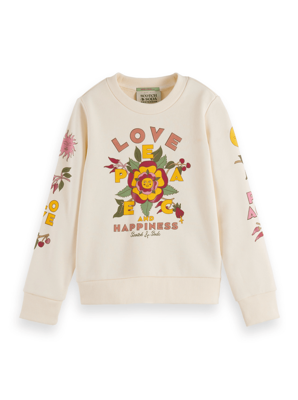 Girls LovePeace Sweatshirt - NorthGirls