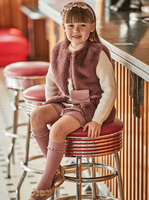 Girls Pleather Mini Skort - NorthGirls