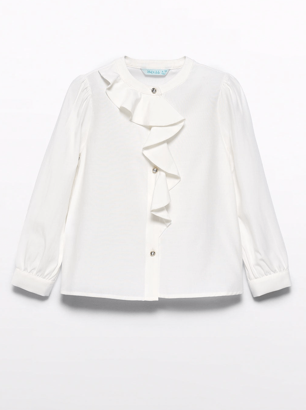 Girls Ruffled Long Sleeve Blouse - NorthGirls