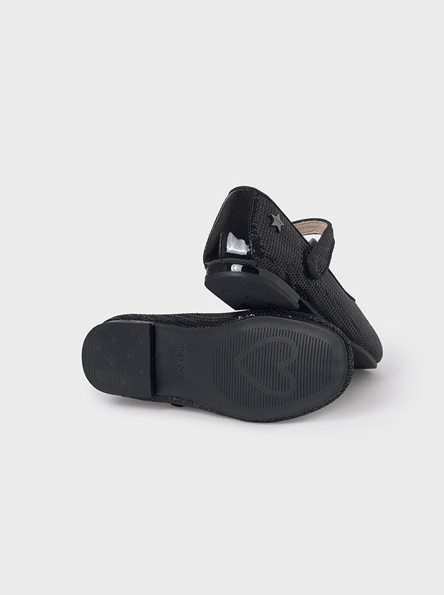 Girls Sequins Mary Jane Ballet Flats - NorthGirls