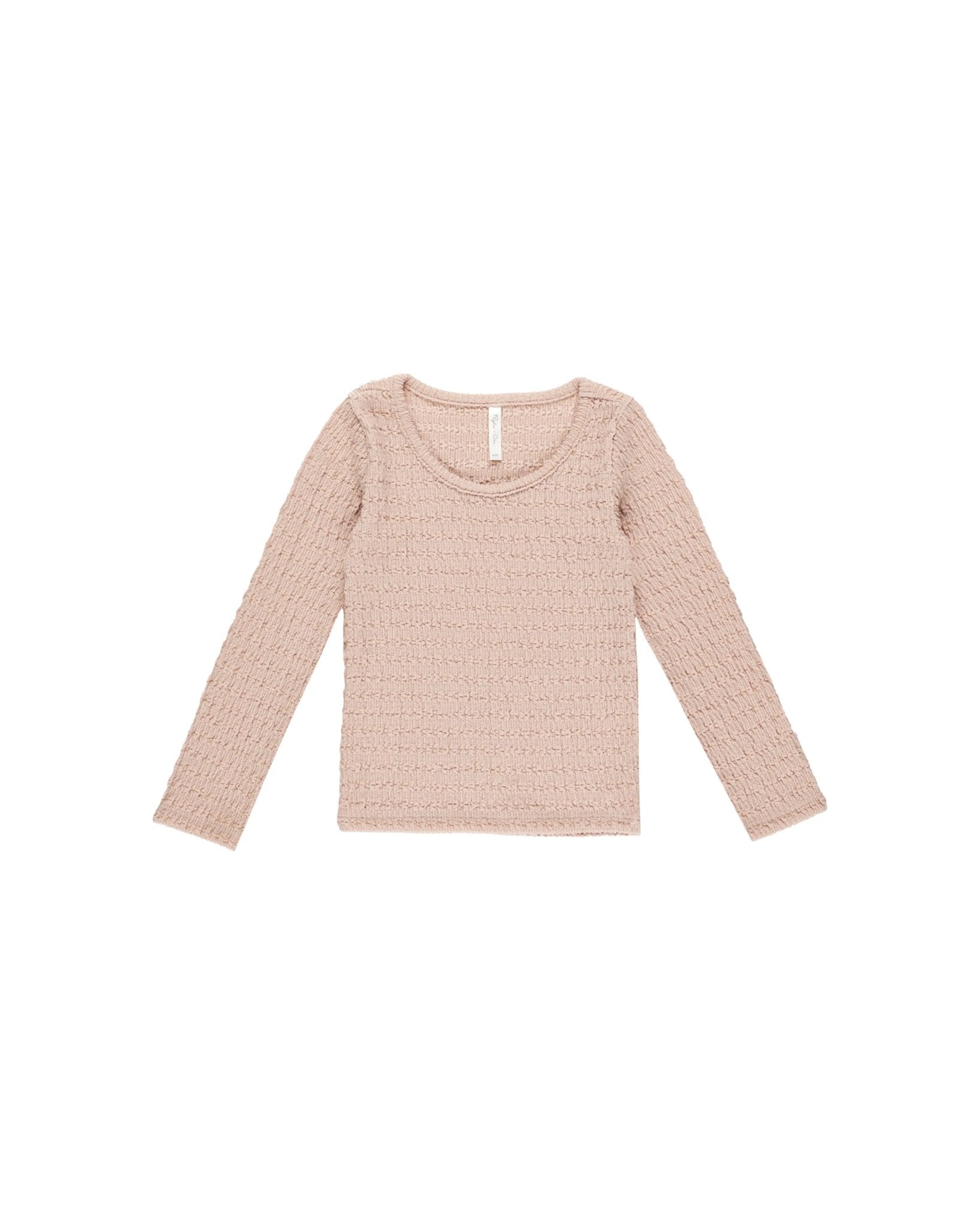 Girls Textured Long Sleeve Tee - NorthGirls
