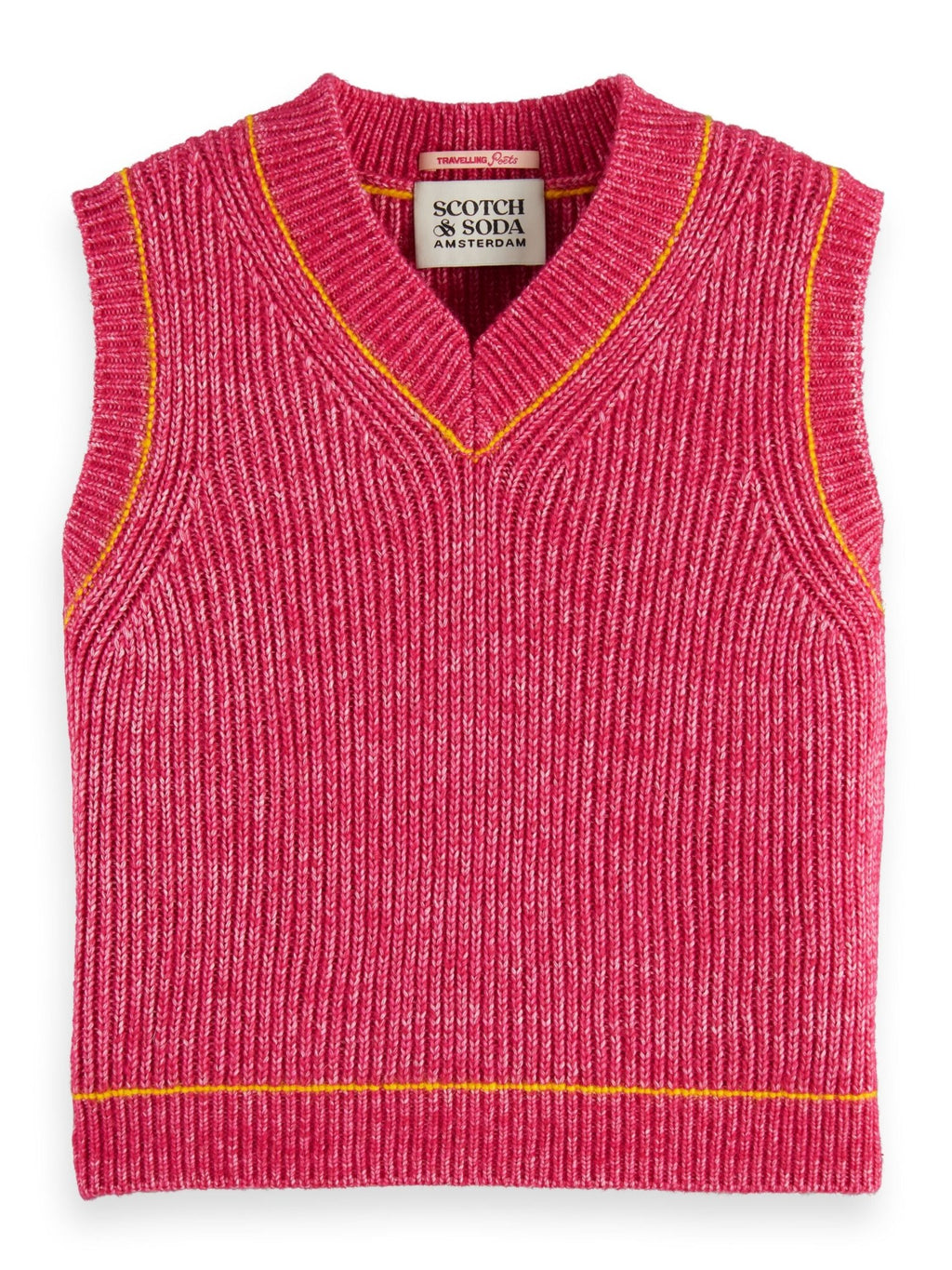 Girls V - Neck Knit Vest - NorthGirls