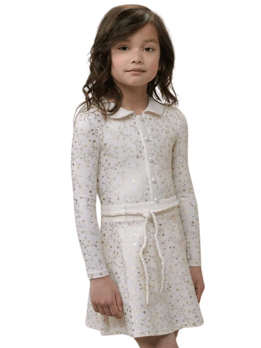 Le Chic Ziara Long Sleeve Bathing Suit & Skirt 2 pc set _C401 - 5050 - 008 - NorthGirls