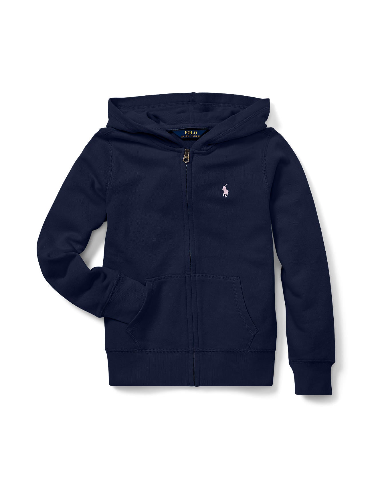 Ralph Lauren Girls Mini Fleece Full Zip Hoodie