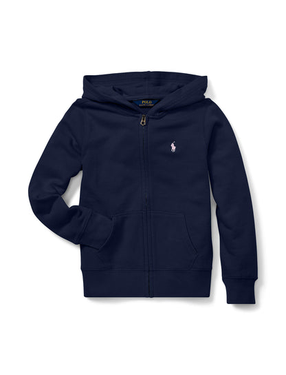 Ralph Lauren Girls Mini Fleece Full Zip Hoodie