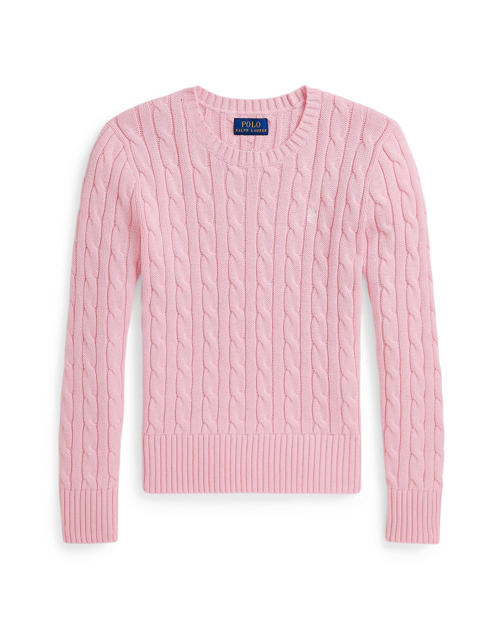 Ralph Lauren Girls Cable-Knit Cotton Sweater