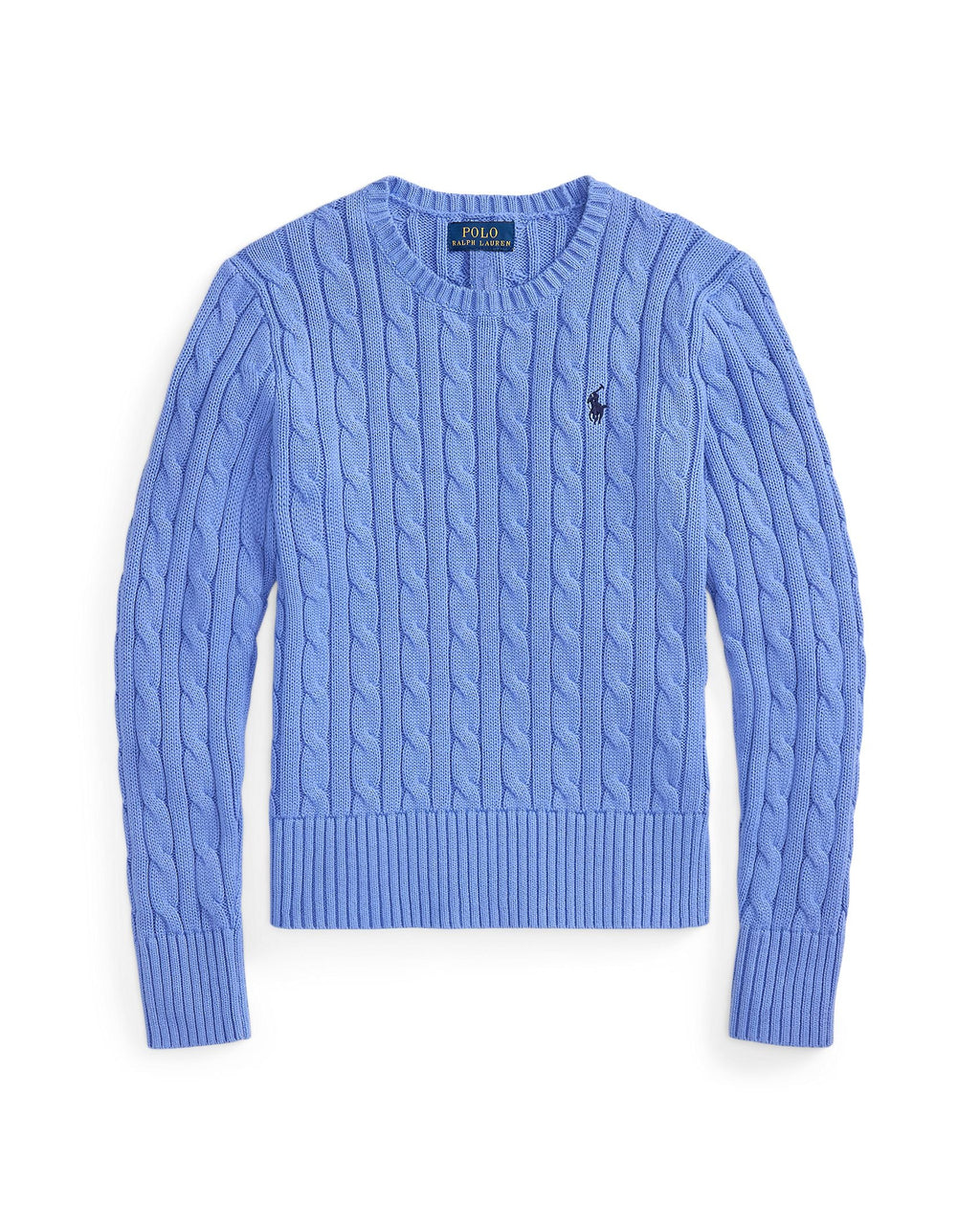 Ralph Lauren Girls Cable-Knit Cotton Sweater