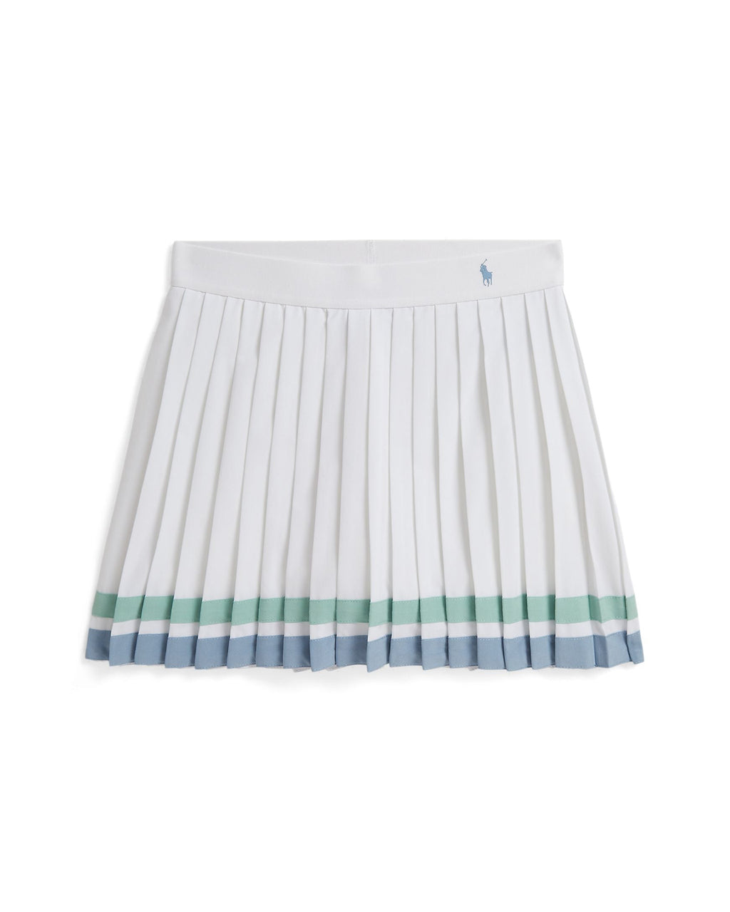 Ralph Lauren Girls Striped Pleated Skort