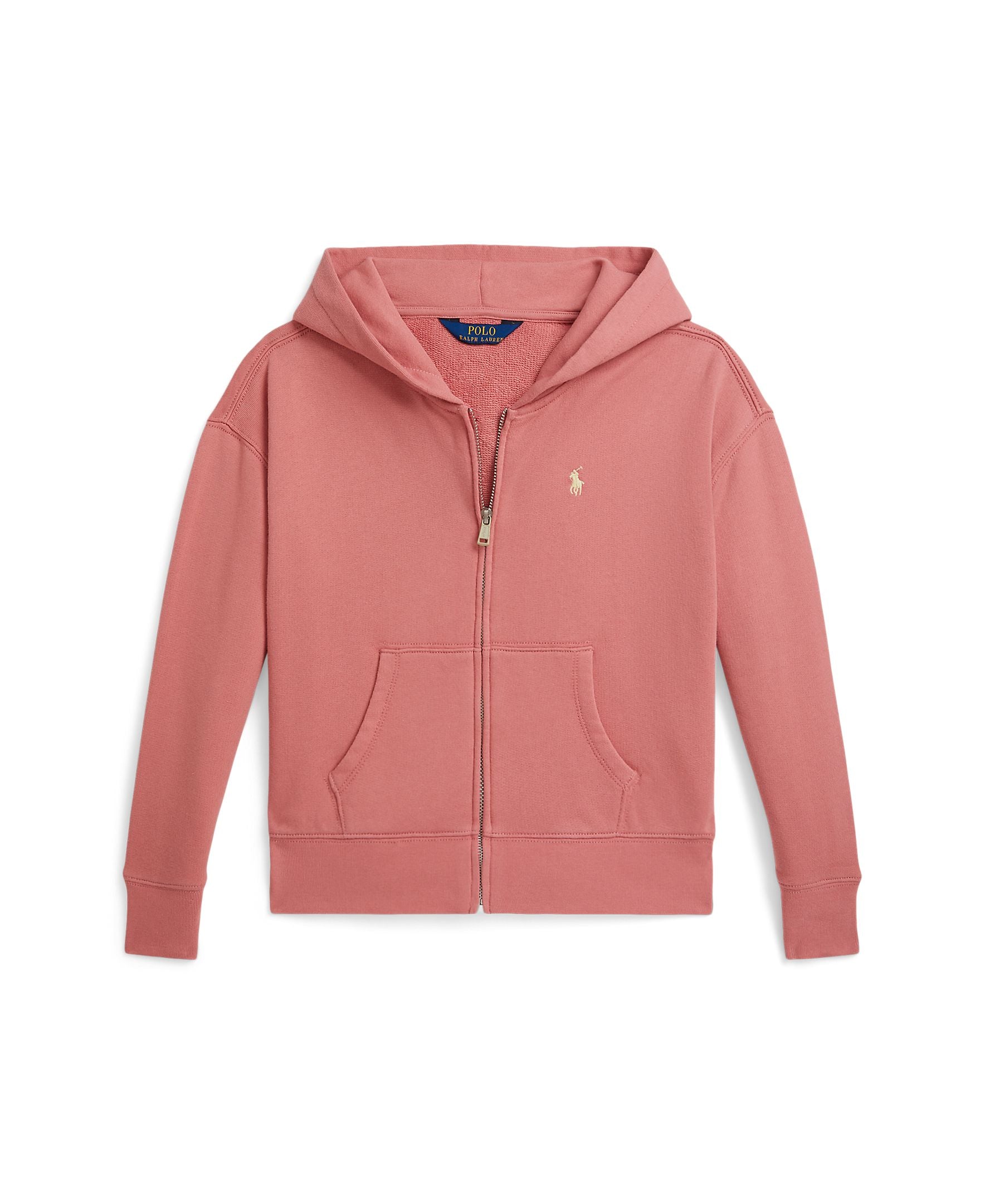 Ralph Lauren Girls Seasonal Terry Pink Sweatshirt_ 313A11856001