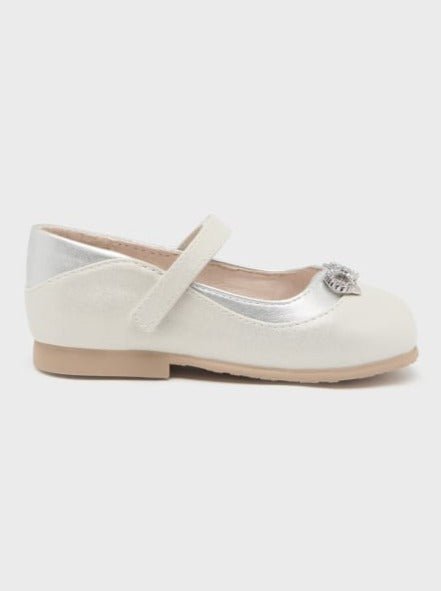 Mayoral Baby Ceremony Mary Janes Silver_41440 - 073 - NorthGirls