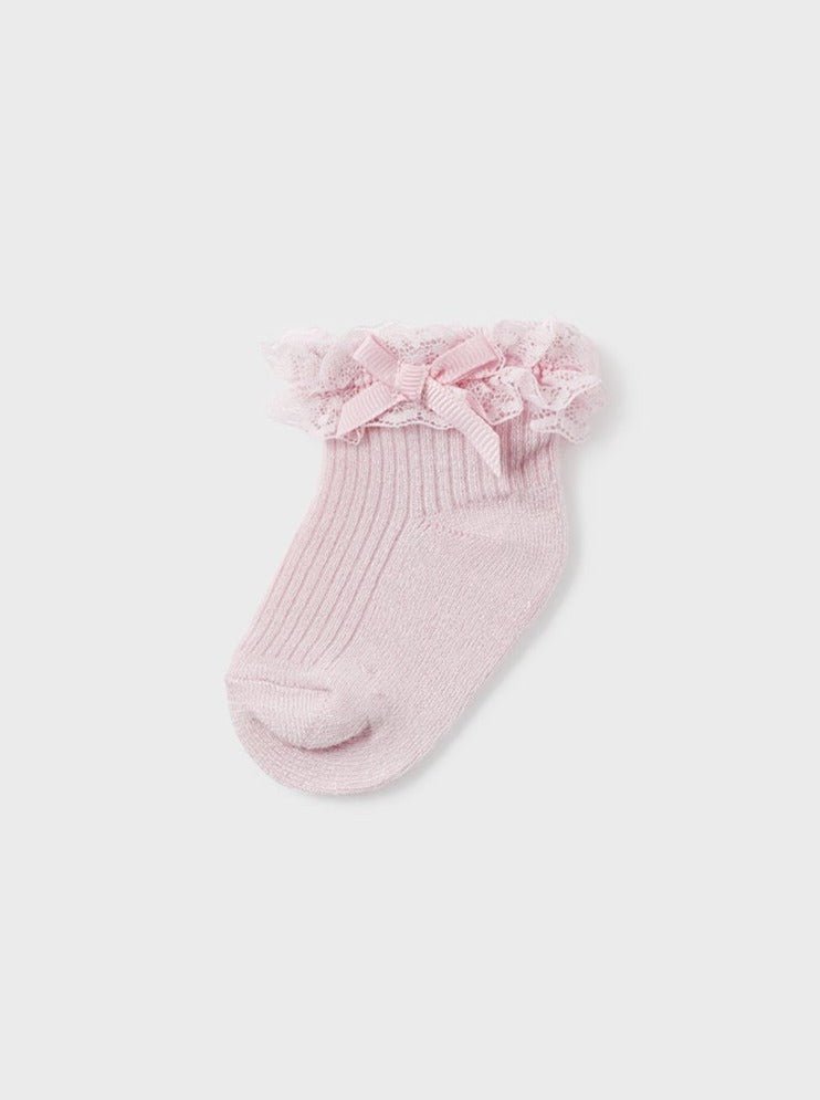 Mayoral Baby Girl Dressy Socks _ 9713 - 12 - NorthGirls