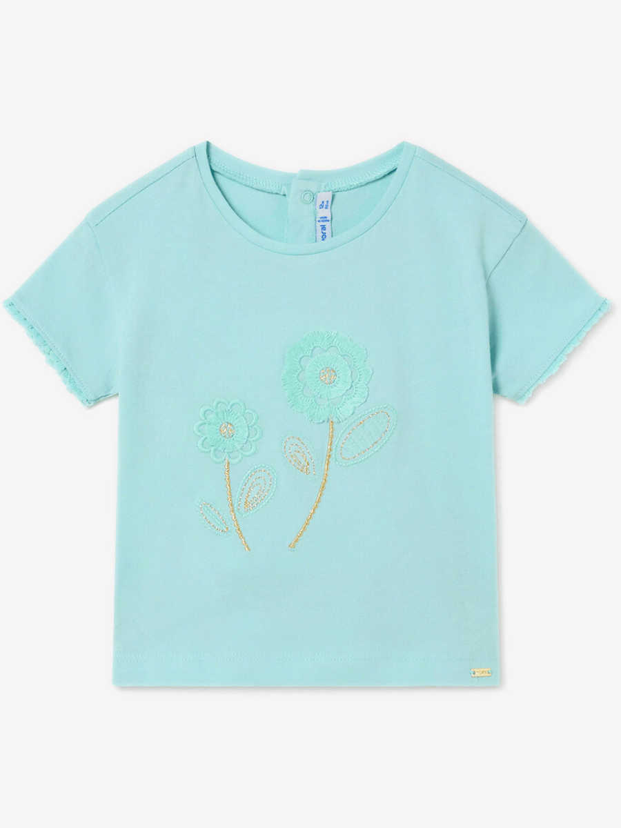 Mayoral Baby Girl Embroidered T-Shirt_ 1009 - 54 - NorthGirls