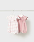 Mayoral Baby Girls 2 Short Romper Set_ 1749 - NorthGirls