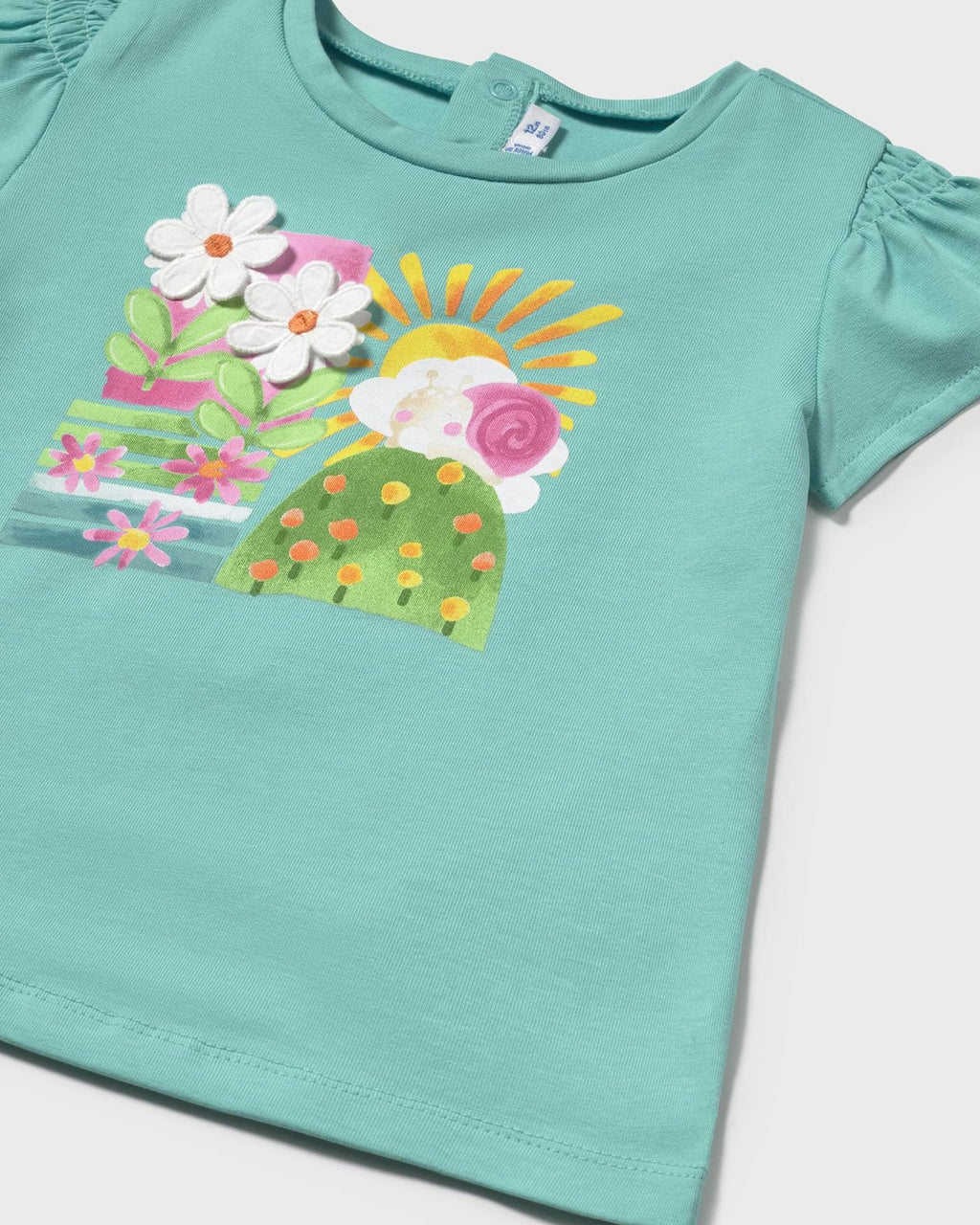 Mayoral Baby Girls Embroidered Shirt_ 1049 - NorthGirls