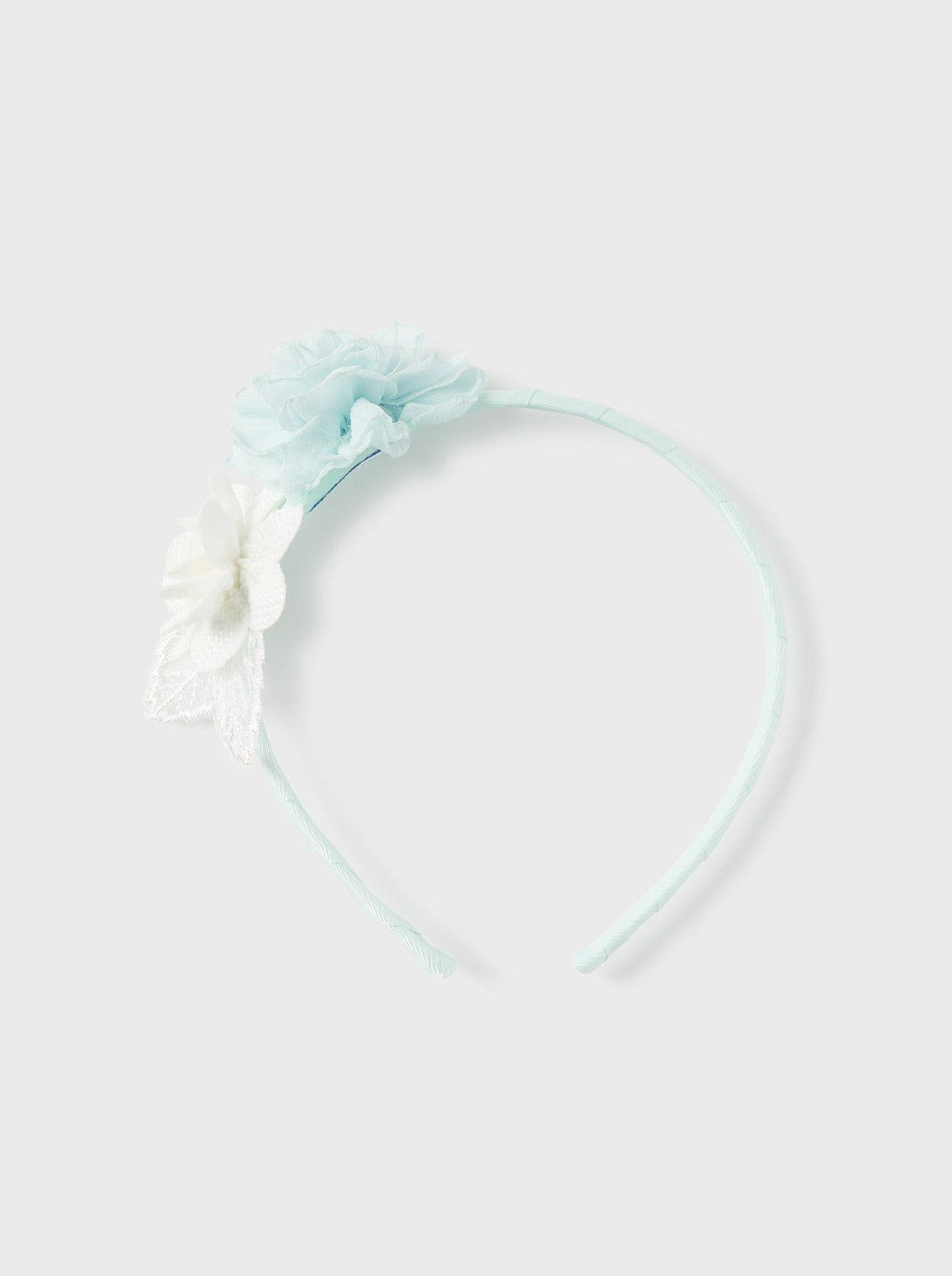 Mayoral Baby Green Flowers Headband_ 10676 - 66 - NorthGirls
