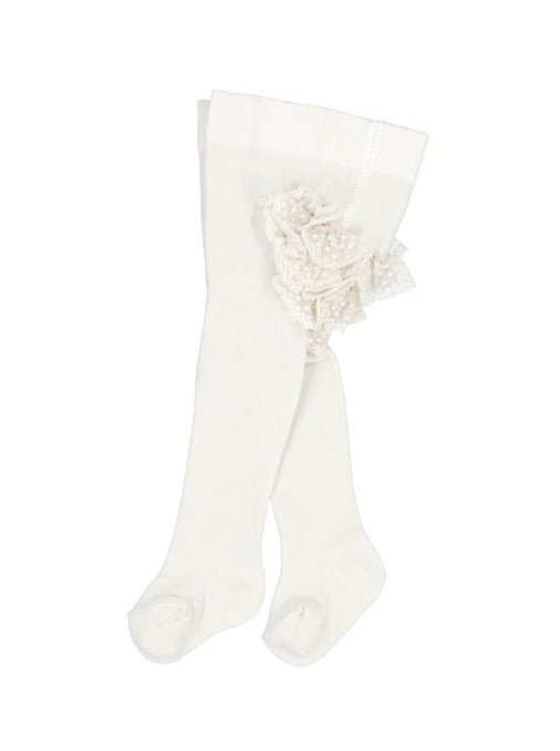 Mayoral Baby Lace Ruffle Tights_ 9702 - 89 - NorthGirls