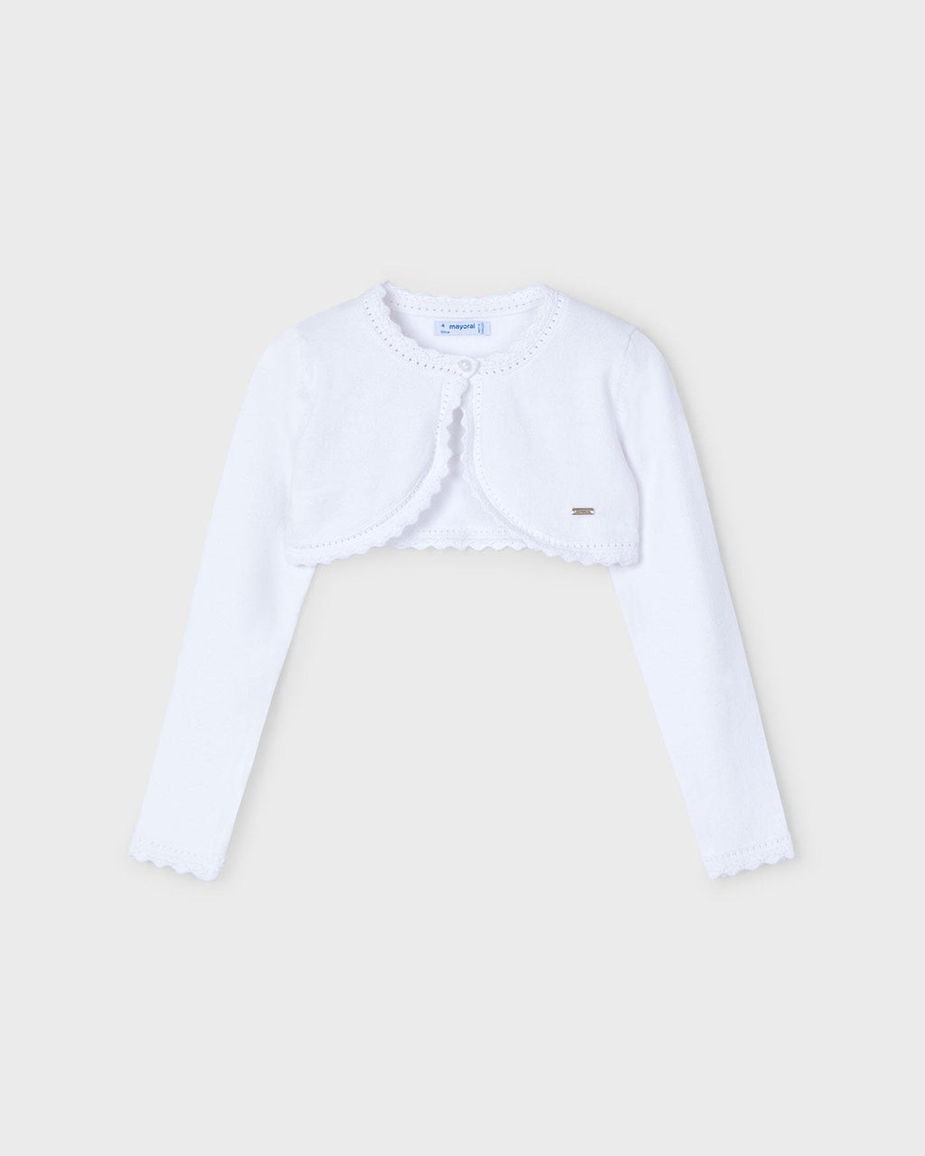 Mayoral Girls Basic Knit Bolero_ 320 - NorthGirls