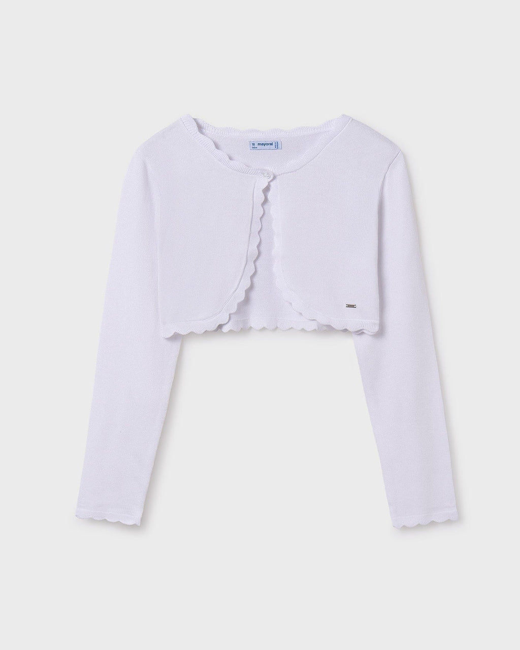 Mayoral Girls Basic Knit Dressy Bolero_ 332 - NorthGirls