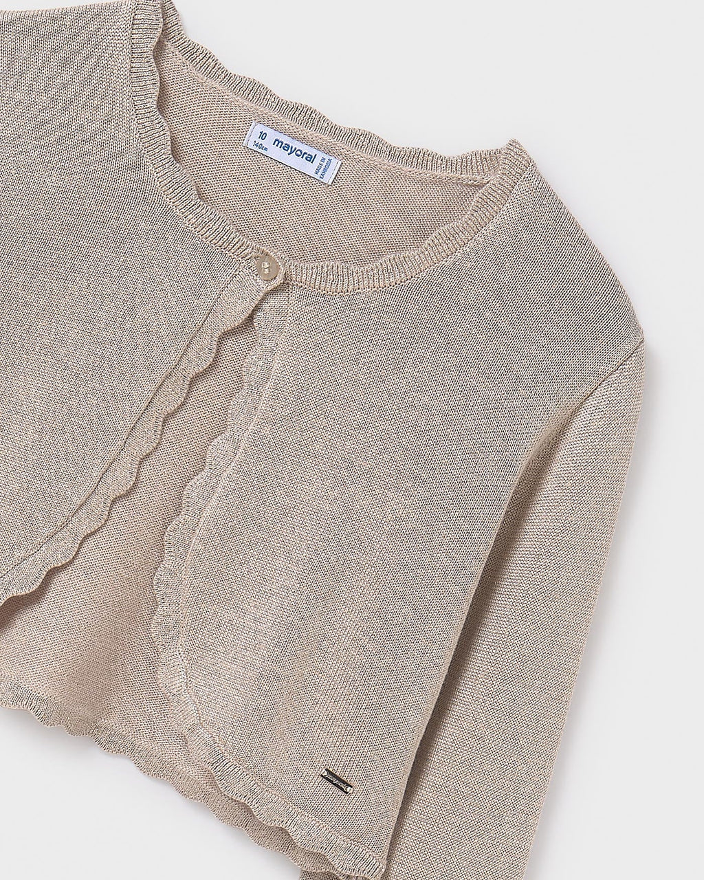 Mayoral Girls Basic Knit Dressy Bolero_ 332 - NorthGirls