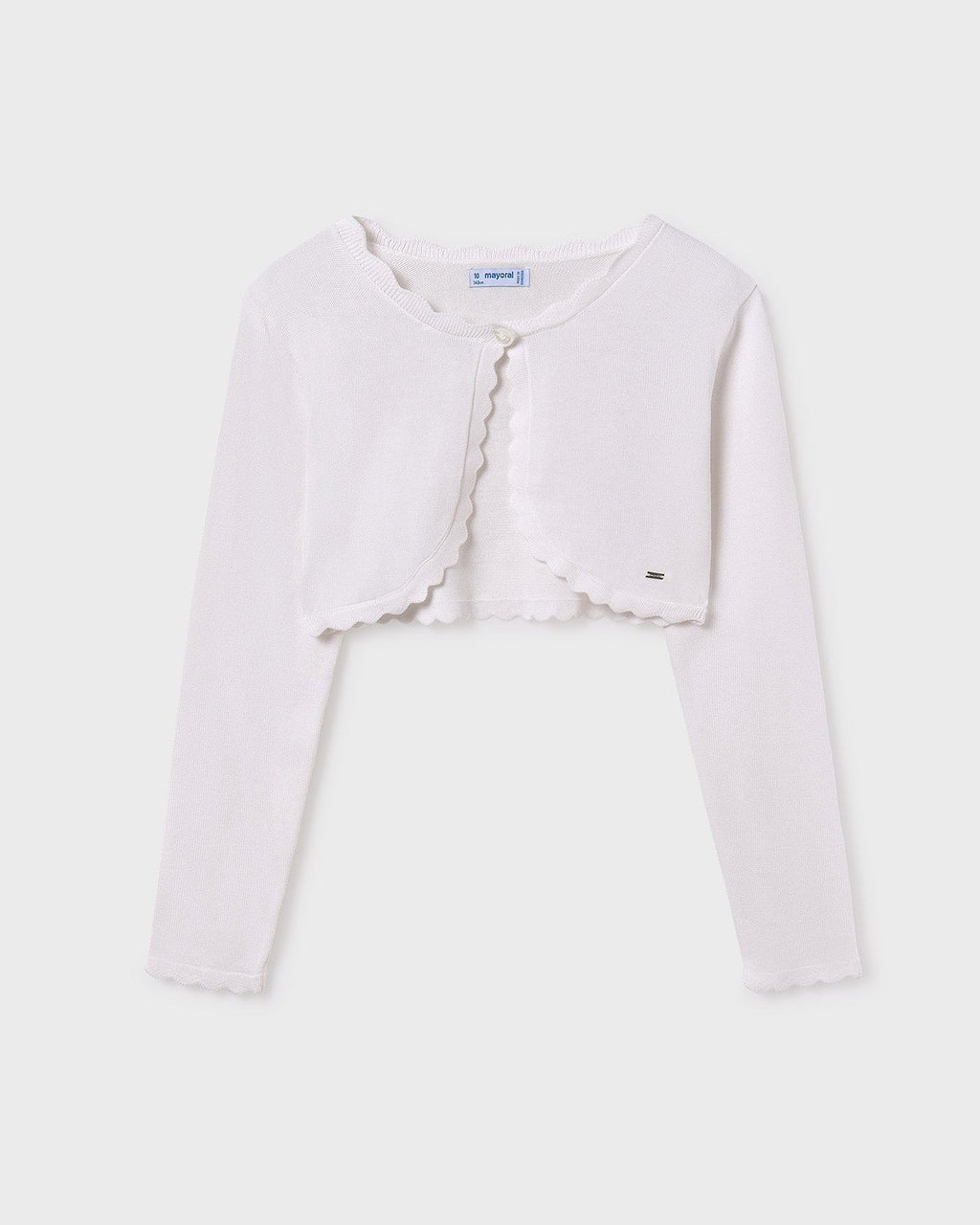 Mayoral Girls Basic Knit Dressy Bolero_ 332 - NorthGirls