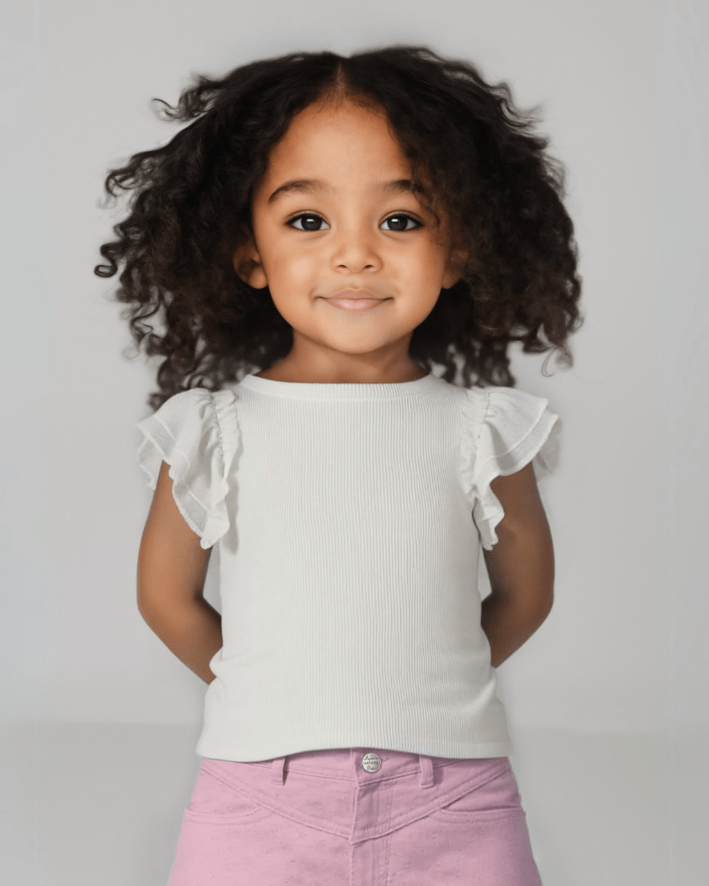 Mayoral Girls Chiffon Capped Sleeve Shirt_ 3013 - NorthGirls