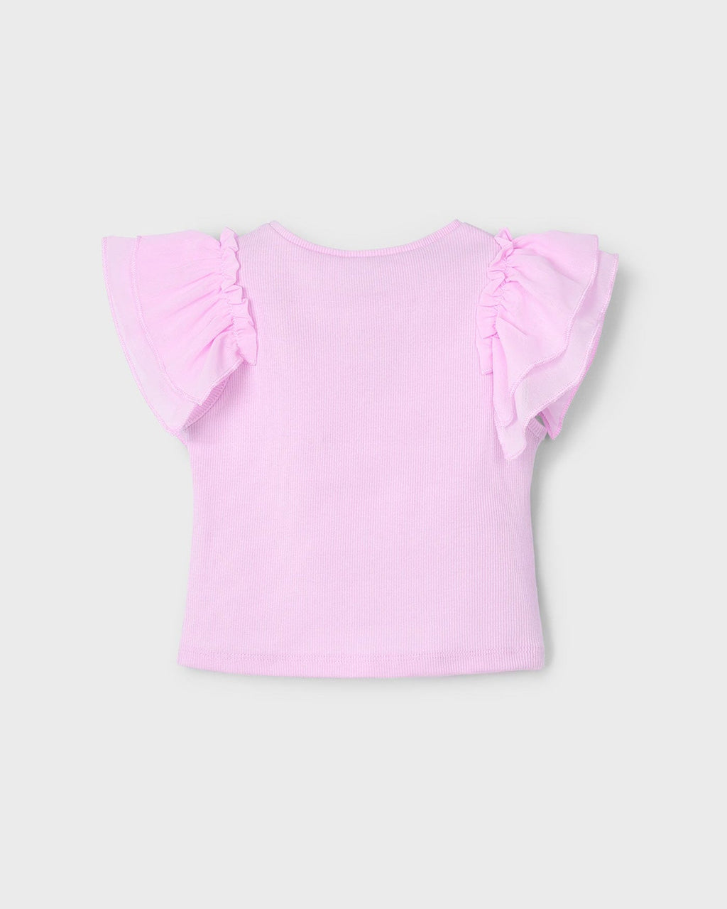 Mayoral Girls Chiffon Capped Sleeve Shirt_ 3013 - NorthGirls