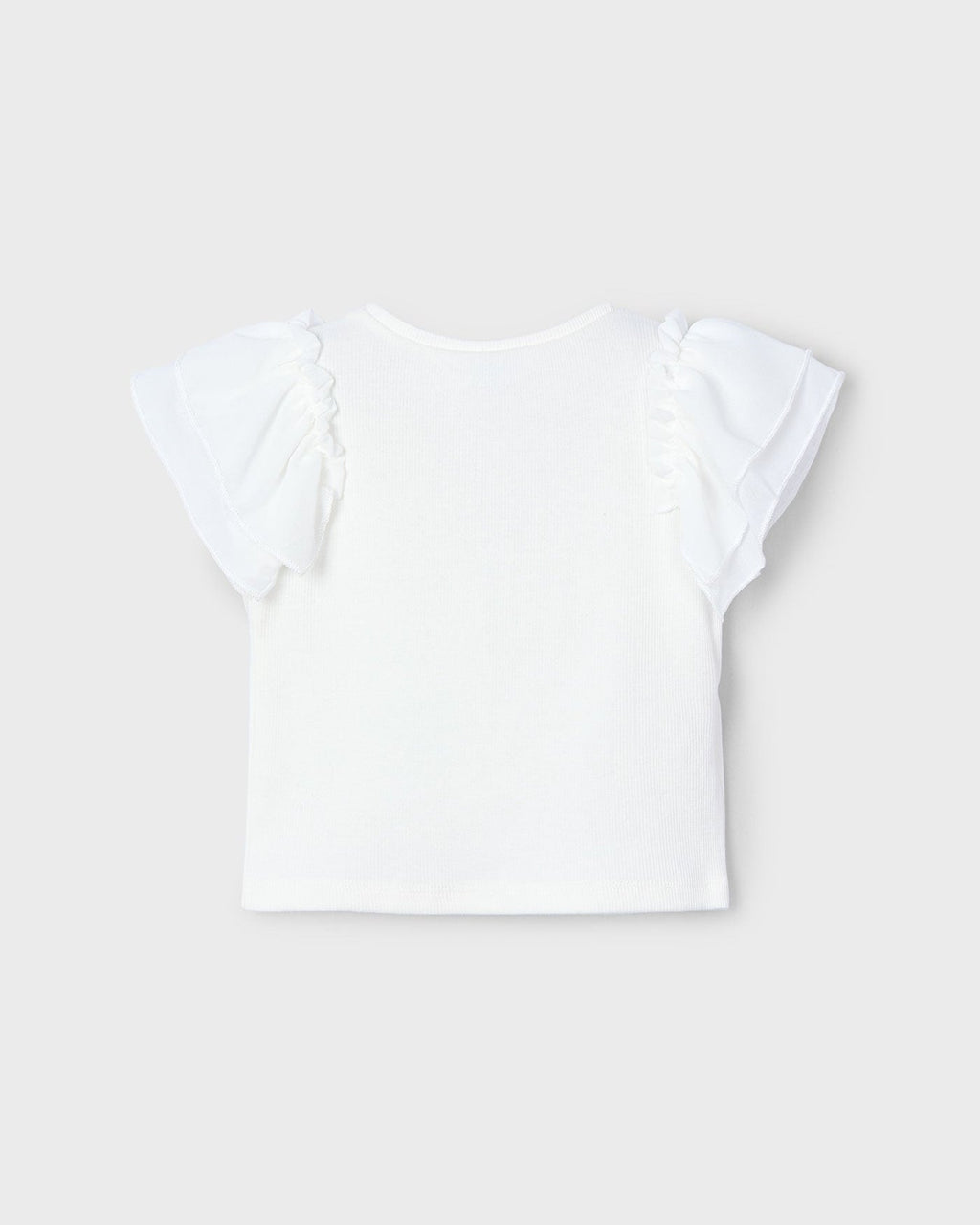 Mayoral Girls Chiffon Capped Sleeve Shirt_ 3013 - NorthGirls