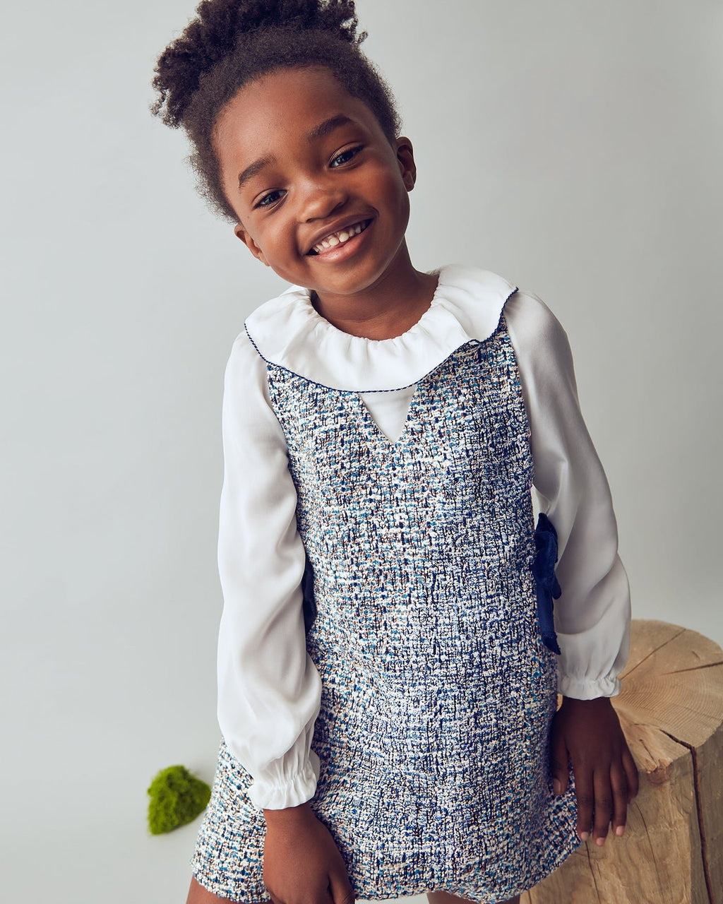 Mayoral Girls Combined Pinafore Dress_ 4990 - NorthGirls