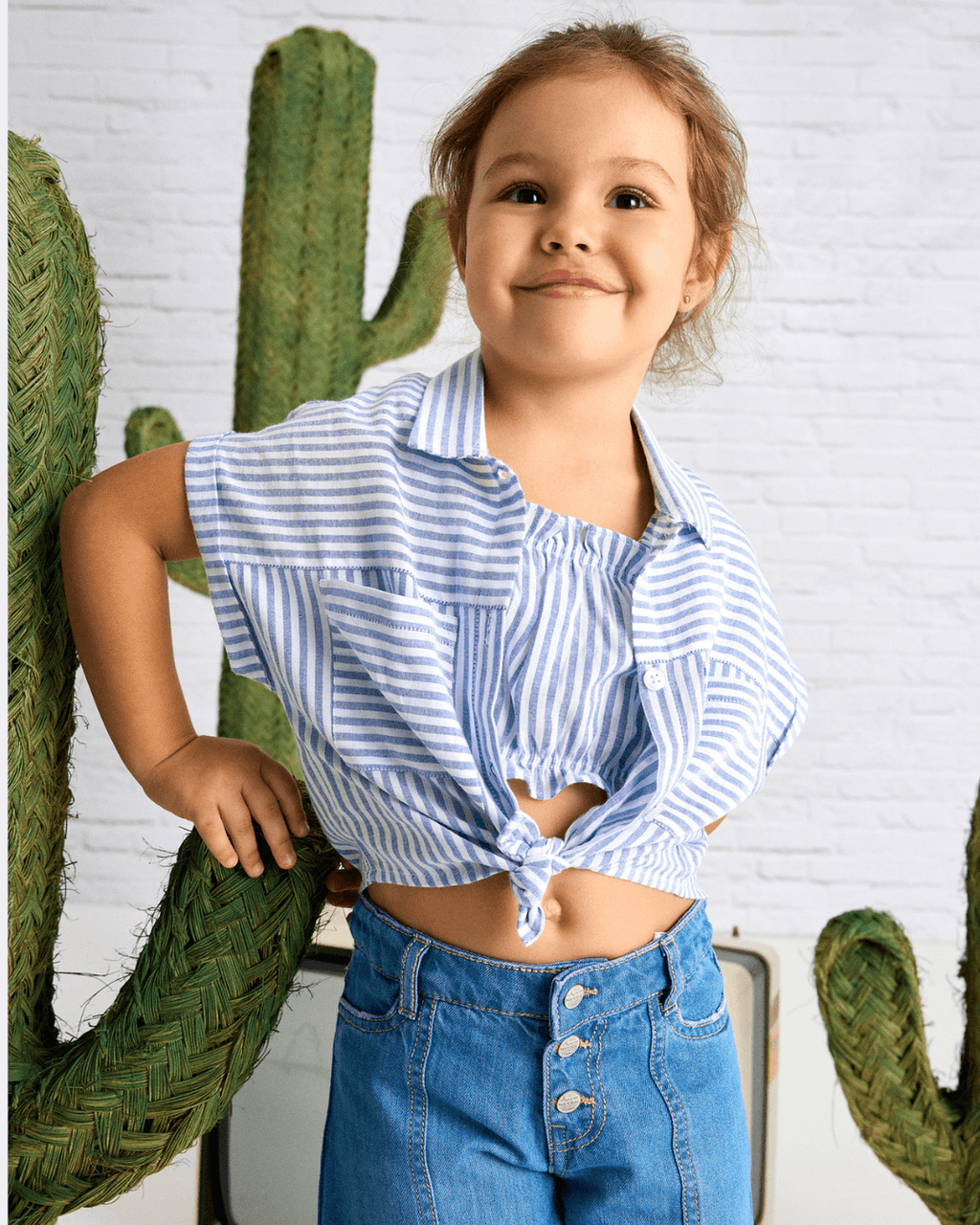 Mayoral Girls Denim Pants_ 3558 - NorthGirls