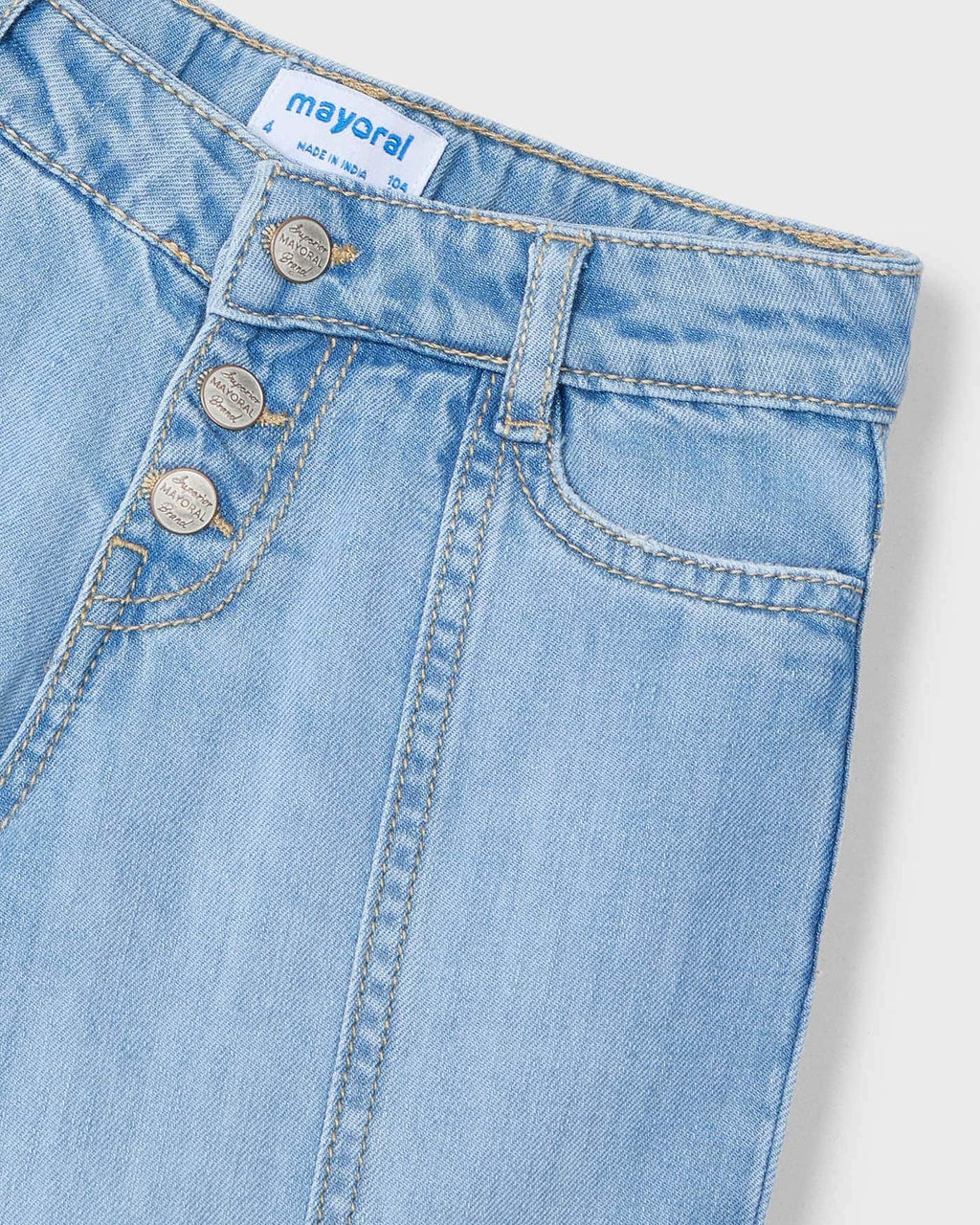 Mayoral Girls Denim Pants_ 3558 - NorthGirls