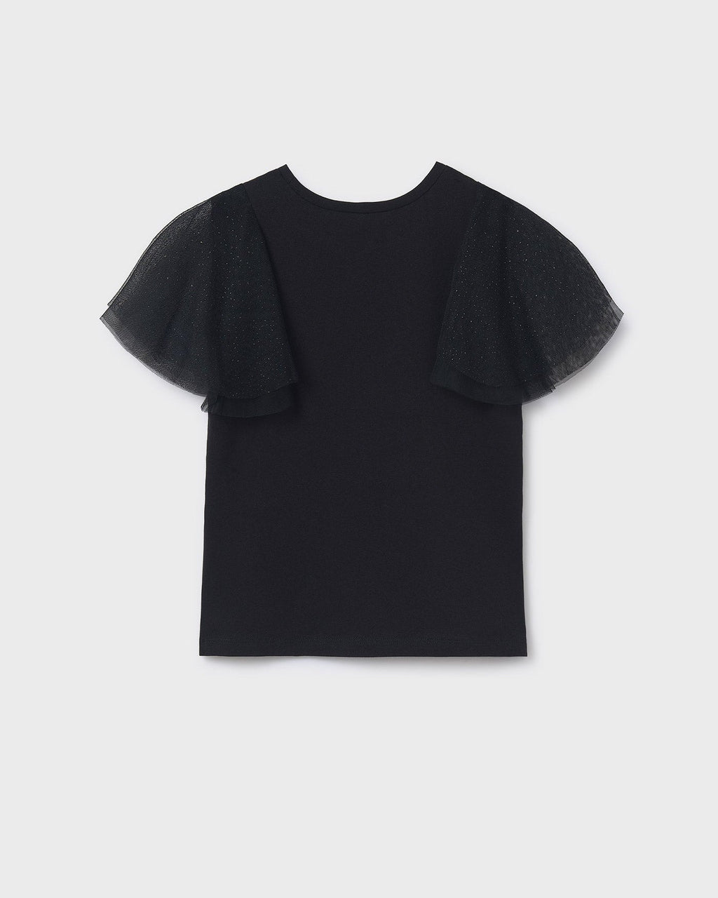 Mayoral Girls Dressy Ruffle Sleeve Blouse_ 6022 - NorthGirls