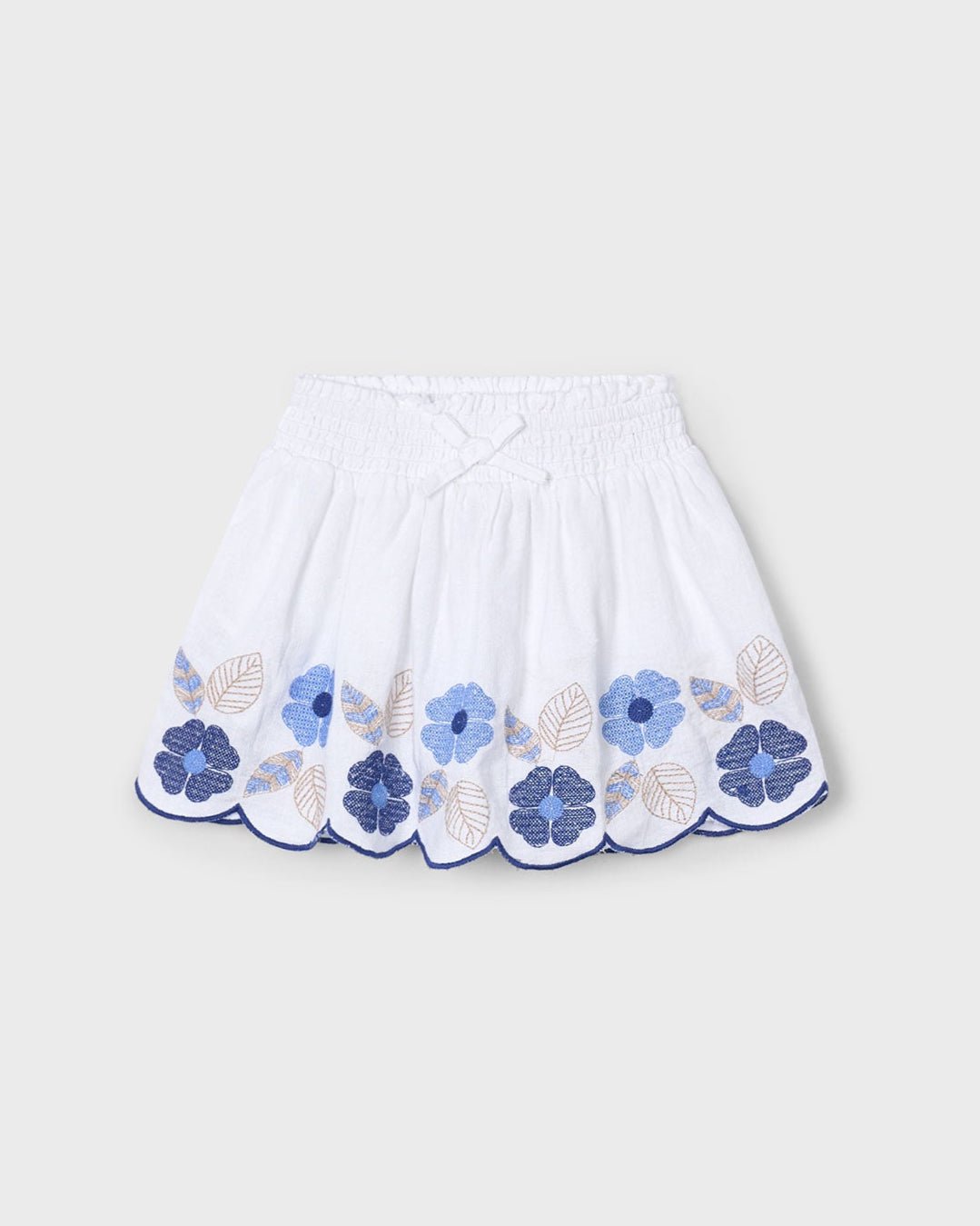 Mayoral Girls Floral Embroidered Skirt_ 3903 - NorthGirls