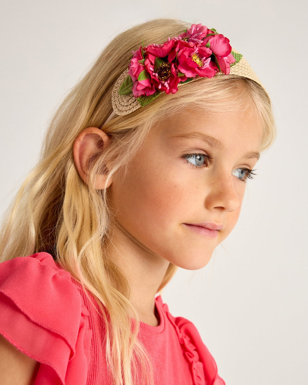 Mayoral Girls Flowers Headband_ 10921 - NorthGirls