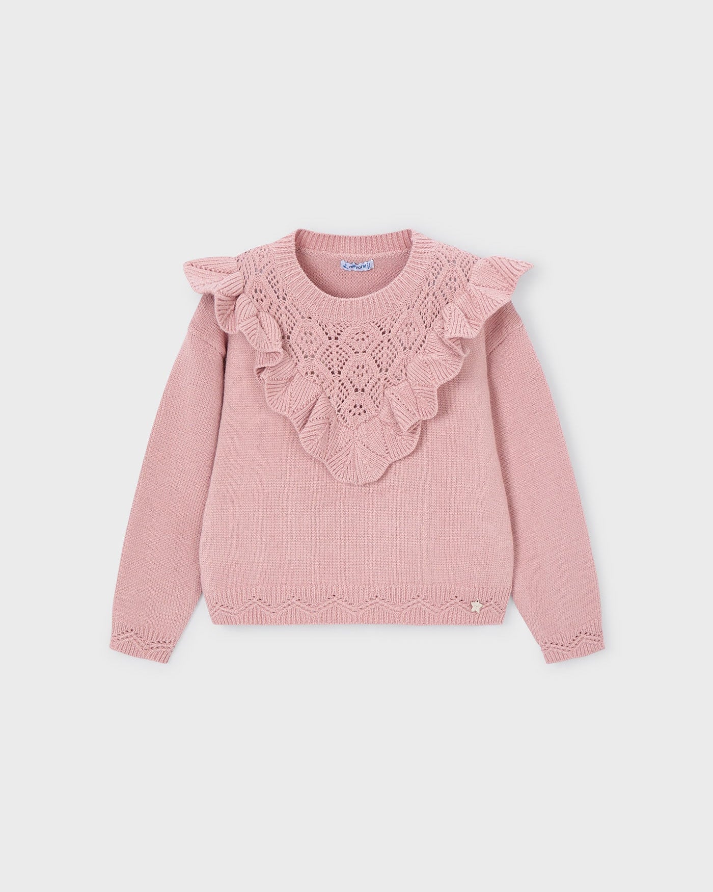 Mayoral Girls Open Knit Sweater_ 4304 - NorthGirls