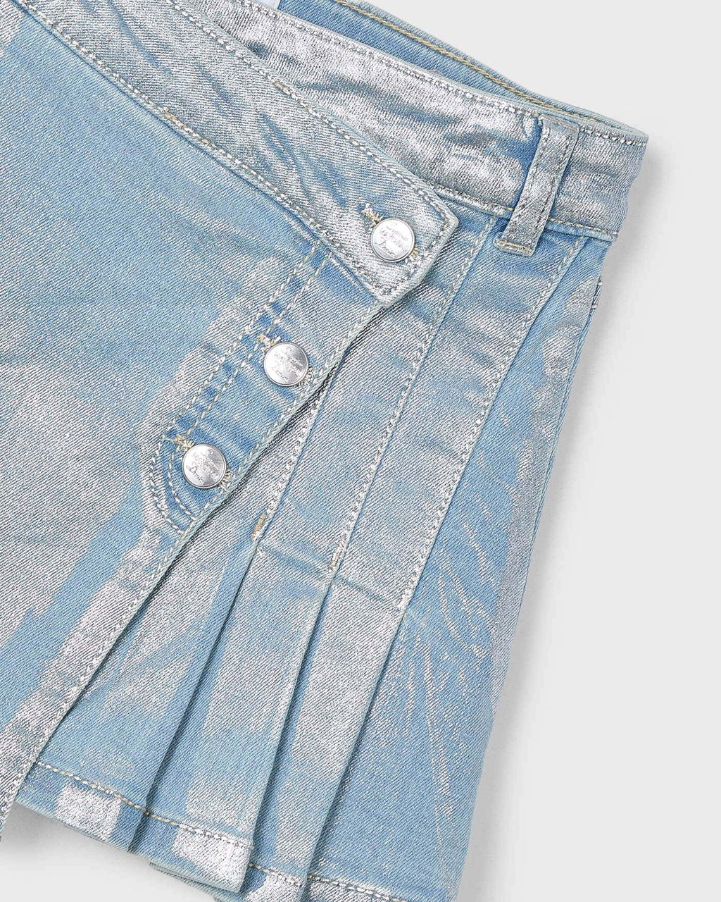 Mayoral Girls Overlap Denim Skirt_ 3902 - NorthGirls