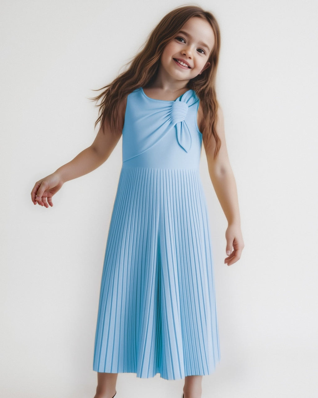 Mayoral Girls Pleated Jumpsuit_ 3872 - NorthGirls