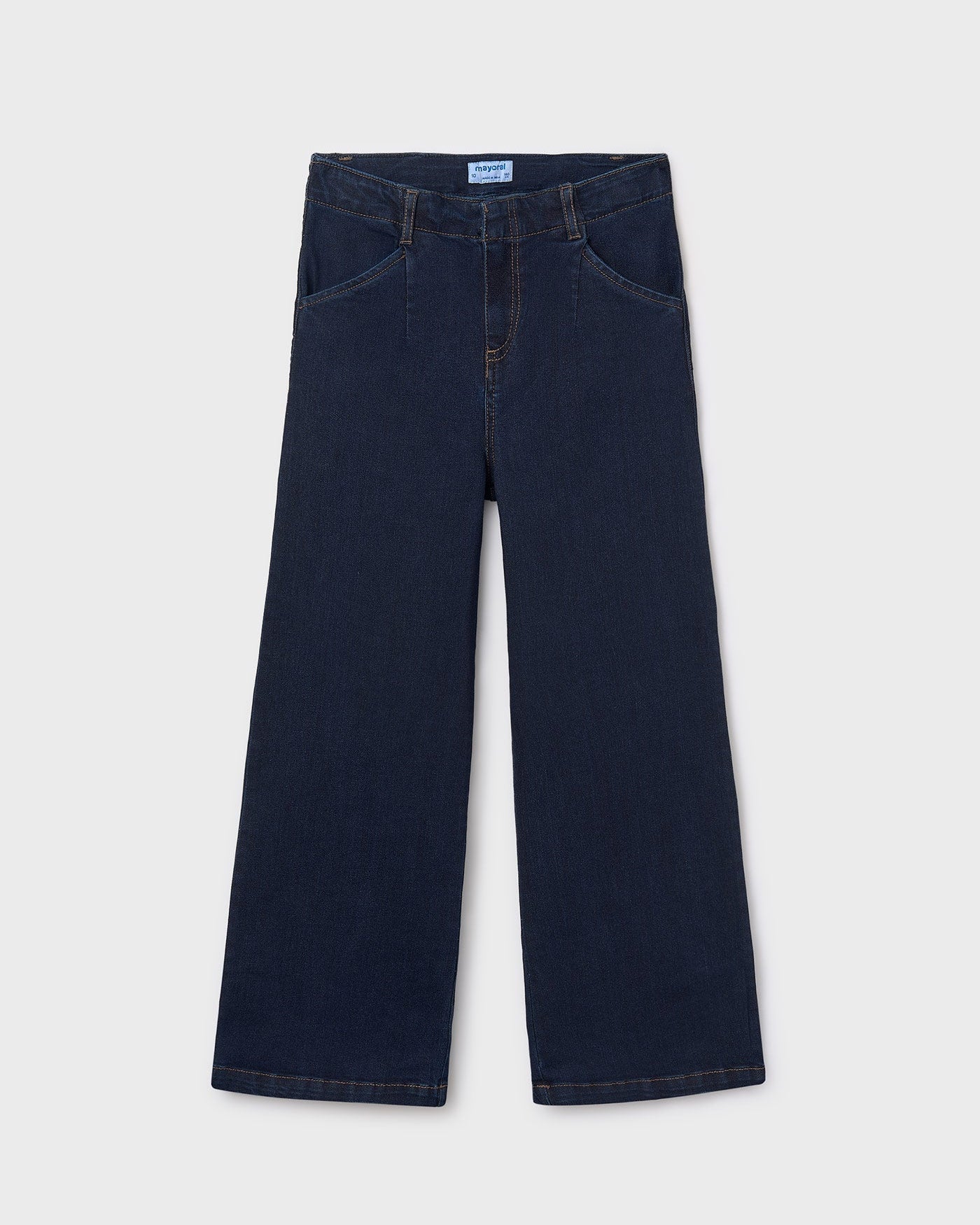 Mayoral Girls Relaxed Long Denim Pants_ 7573 - NorthGirls